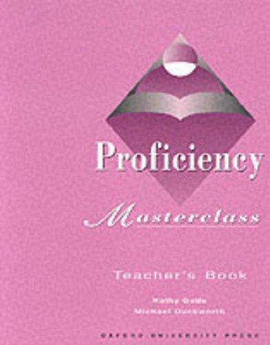 Proficiency Masterclass: Teacher's Book