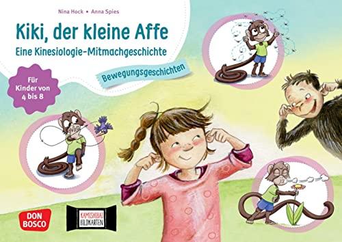 Kiki, der kleine Affe. Eine Kinesiologie-Mitmachgeschichte: für Kinder von 4 bis 10. Ein Dschungelabenteuer, das die Körperwahrnehmung fördert. ... Balance mit dem Erzähltheater Kamishibai)