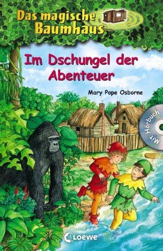 Im Dschungel der Abenteuer: Mit Hörbuch CD Den Gorillas auf der Spur