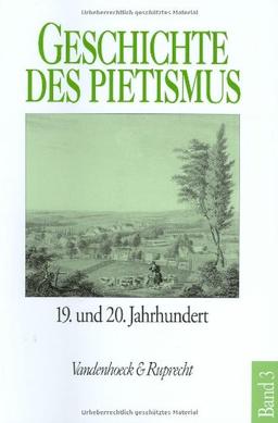 Geschichte des Pietismus, 4 Bde., Bd.3, Der Pietismus im neunzehnten und zwanzigsten Jahrhundert