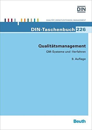 Qualitätsmanagement: QM-Systeme und -Verfahren (DIN-Taschenbuch)