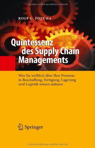 Quintessenz des Supply Chain Managements: Was Sie wirklich über Ihre Prozesse in Beschaffung, Fertigung, Lagerung und Logistik wissen müssen