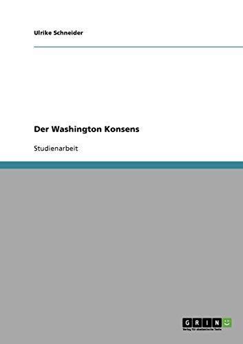 Der Washington Konsens