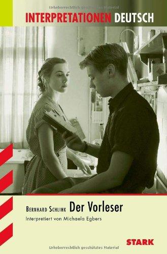 Interpretationshilfe Deutsch / BERNHARD SCHLINK:  Der Vorleser