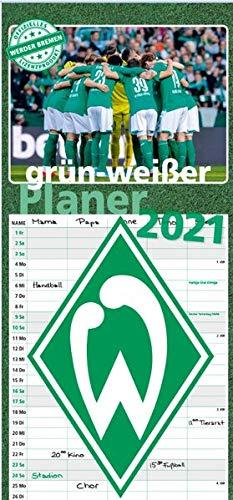 grün-weißer Planer 2021