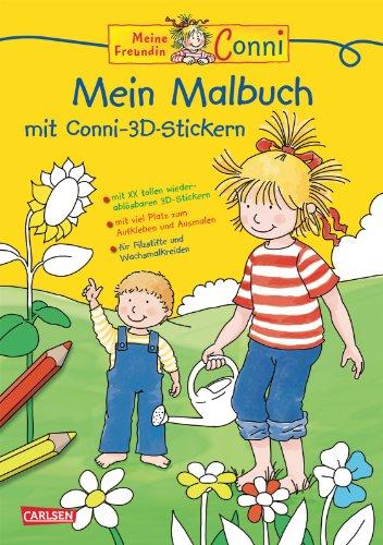 Conni Gelbe Reihe: Mein Malbuch - mit 3-D-Stickern