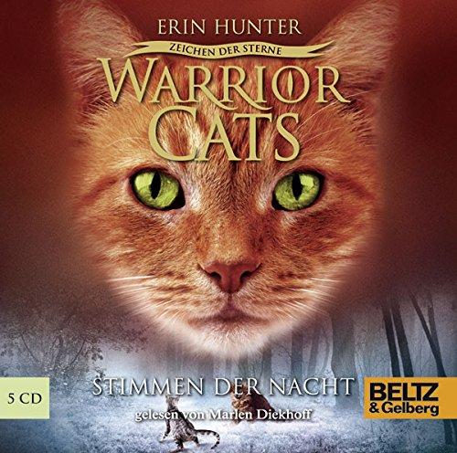 Warrior Cats - Zeichen der Sterne, Stimmen der Nacht: IV, Folge 3, gelesen von Marlen Diekhoff, 5 CDs in der Multibox, ca. 6 Std. 25 Min.