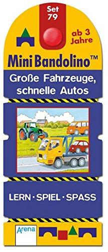 Mini Bandolino Set 79. Große Fahrzeuge, schnelle Autos