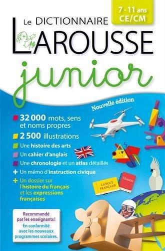 Le dictionnaire Larousse junior, 7-11 ans, CE-CM