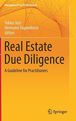 Real Estate Due Diligence: A Guideline for Practitioners (Management for Professionals)