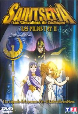 Saint Seiya, les chevaliers du Zodiaque, les films I et II : La Légende de la pomme d'or / La Bataille des dieux [FR Import]