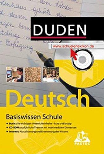 Duden Basiswissen Schule - Deutsch, m. CD-ROM