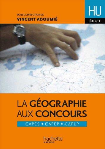 La géographie aux concours