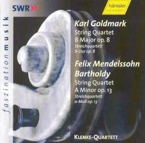 Streichquartette Von Goldmark und Mendelssohn