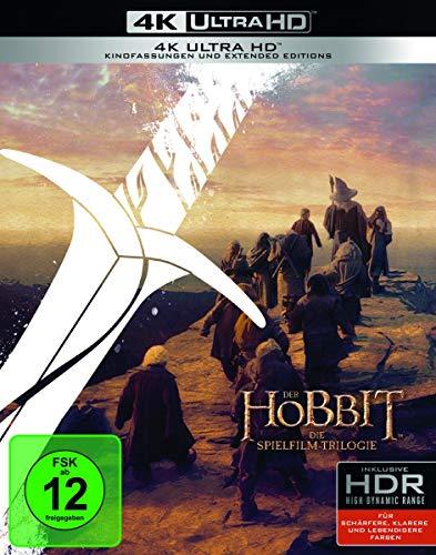 Der Hobbit: Die Spielfilm Trilogie - Extended Edition [4K UHD] [Blu-ray]