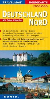 Reisekarte : Deutschland Nord