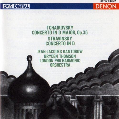 Stravinsky/Tchaikovsky:Cto. For Violi