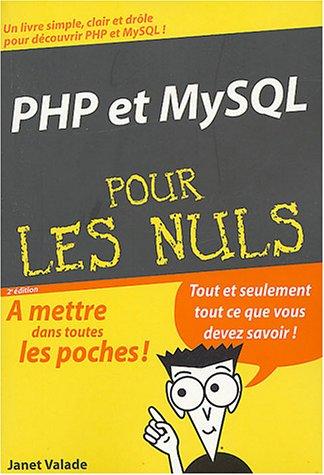 PHP et MySQL poche pour les nuls