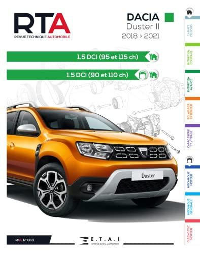 E-T-A-I - Revue Technique RTA 863 DACIA DUSTER II 2018 > 2021