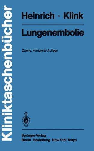 Lungenembolie (Kliniktaschenbücher)