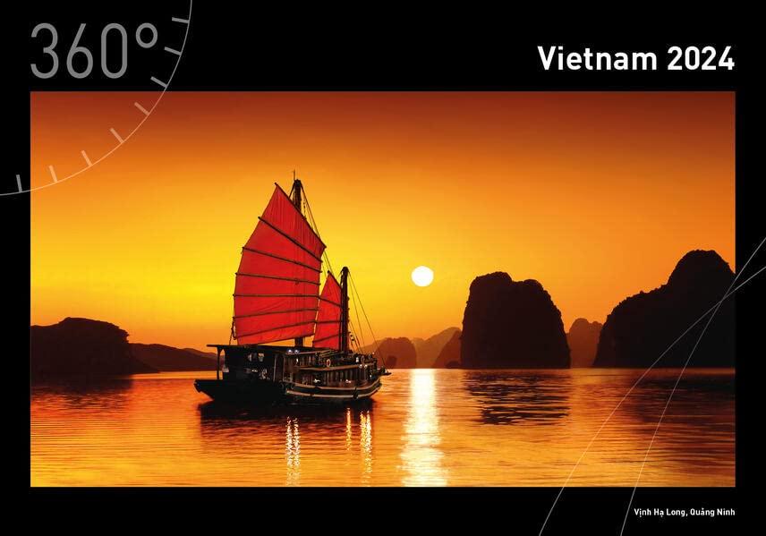 360° Vietnam Premiumkalender 2024 (360° Premiumkalender 2024 (50 x 35 cm))