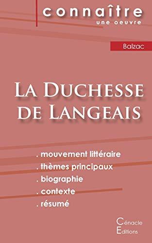 Fiche de lecture La Duchesse de Langeais de Balzac (Analyse littéraire de référence et résumé complet)