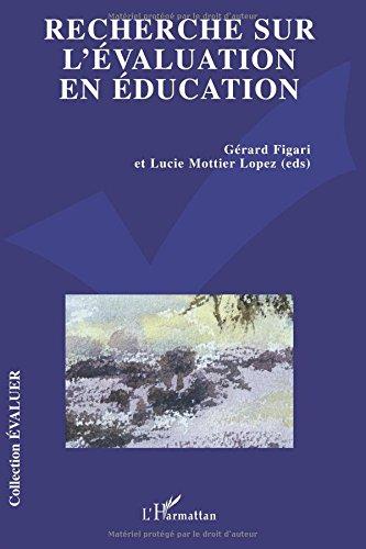 Recherche sur l'évaluation en éducation : problématiques, méthodologie et épistémologie (20 ans de travaux autour de l'ADMEE-Europe)