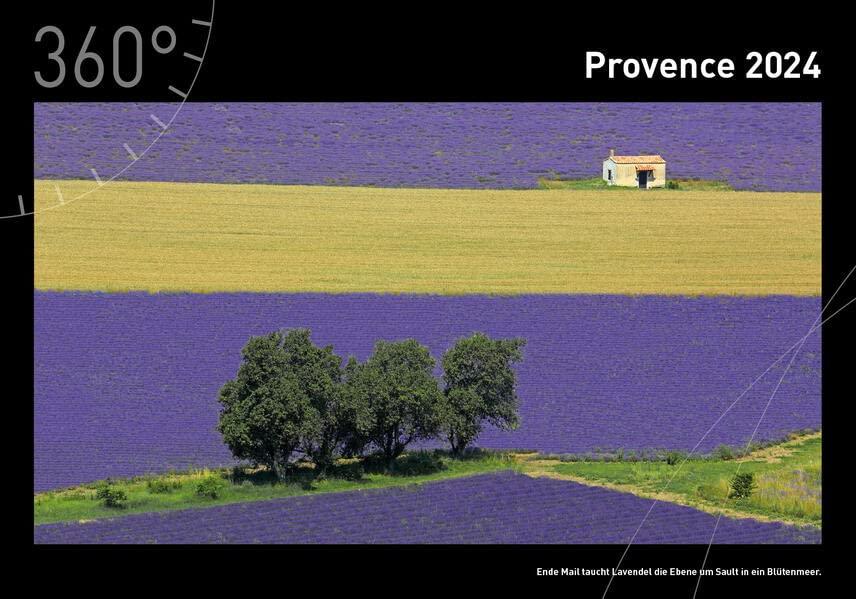 360° Provence Premiumkalender 2024 (360° Premiumkalender 2024 (50 x 35 cm))