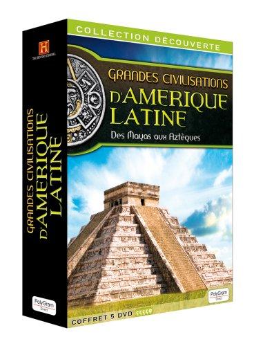 Coffret 5 DVD : Grandes Civilisations d Amérique Latine