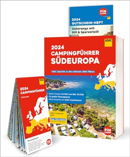 ADAC Campingführer Südeuropa 2024: Mit ADAC Campcard, Planungskarten und Rabatt-Coupons