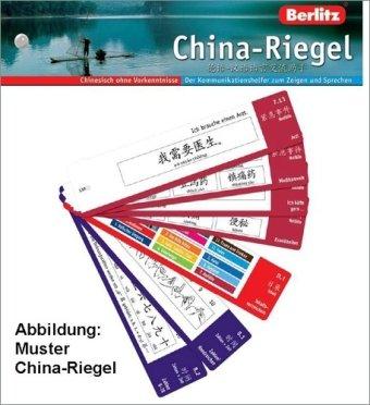 China-Riegel - Riegel: Der Kommunikationshelfer zum Zeigen und Sprechen