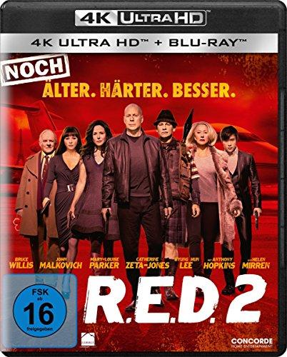 R.E.D. 2 - Noch Älter. Härter. Besser  (4K Ultra HD) (+ Blu-ray)