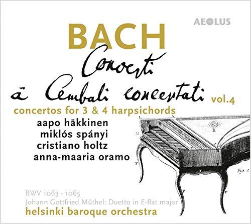 J. S. Bach: Concerti a Cembalo Concertato Vol. 4