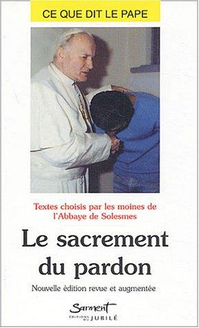 Le sacrement du pardon