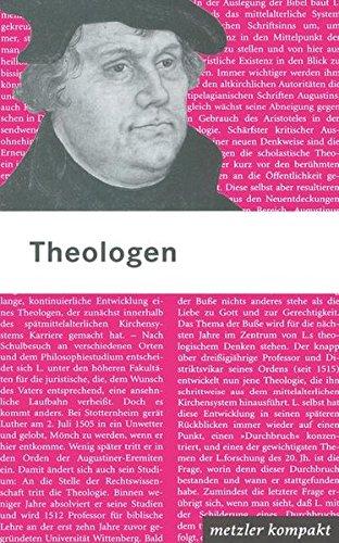 Theologen: metzler kompakt