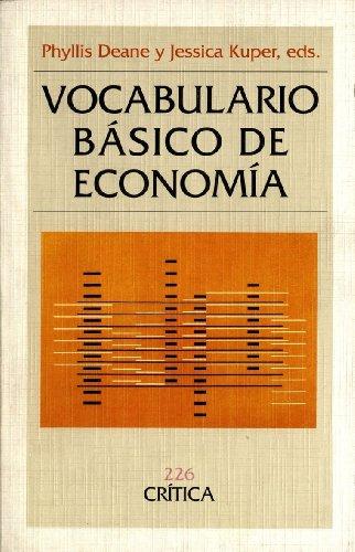 Vocabulario basico de economia