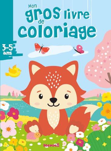 Mon gros livre de coloriage (Renard printemps)