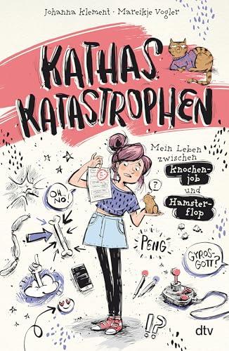 Kathas Katastrophen – Mein Leben zwischen Knochenjob und Hamsterflop: Witzig illustrierter Comicroman ab 11 über die Höhen und Tiefen des Teenageralltags (Die Kathas-Katastrophen-Reihe, Band 2)