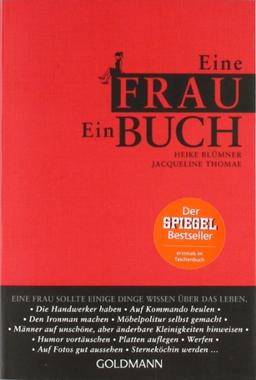 Eine Frau. Ein Buch.