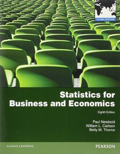 Statistics for Business and Economics