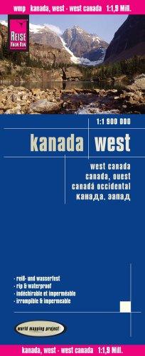 Reise Know-How Landkarte Kanada West (1:1 900 000)