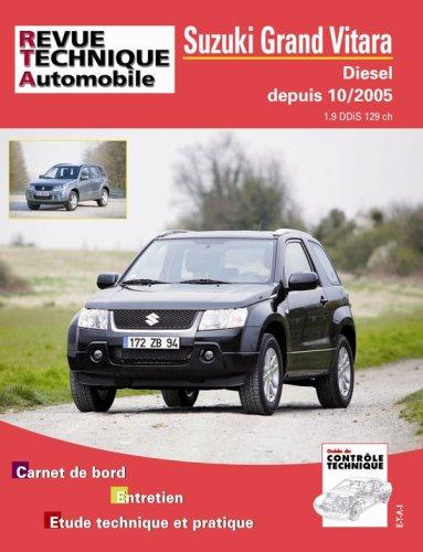 Revue technique automobile, n° B717.5. Suzuki Grand Vitara diesel (depuis 10/2005)