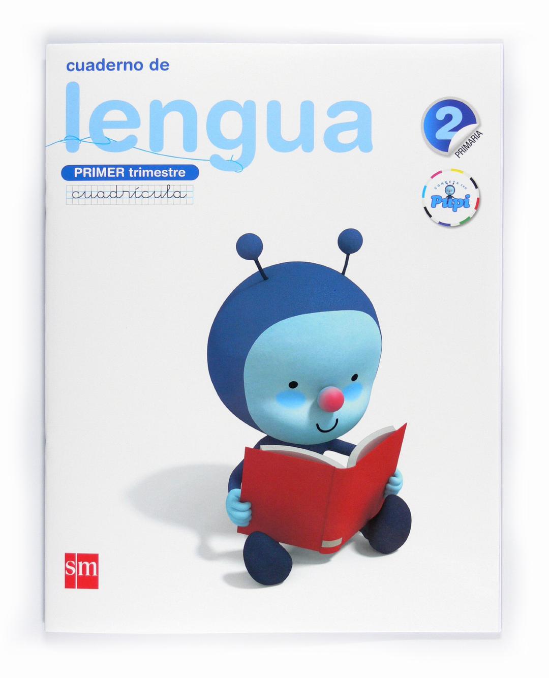 Conecta con Pupi, lengua, 2 Educación Primaria. 1 trimestre. Cuaderno (cuadrícula)