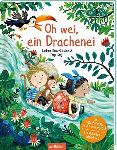 Oh wei, ein Drachenei: Du entscheidest, wie's weitergeht! Ein Mitmach-Bilderbuch | Auswählen, entscheiden & mitmachen: Dieses interaktive Bilderbuch fördert Fantasie, Kreativität & eigenständiges Denken, ab 3 Jahren