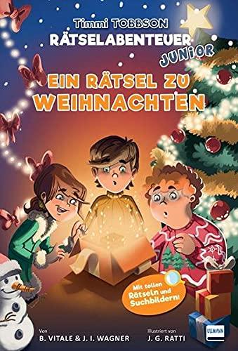 Ein Rätsel zu Weihnachten - Timmi Tobbson Rätselabenteuer Junior: 8 Kapitel mit kniffligen Bilderrätseln, Mit Tipps und Infos für junge Detektive und Abenteurer ab 7 Jahren