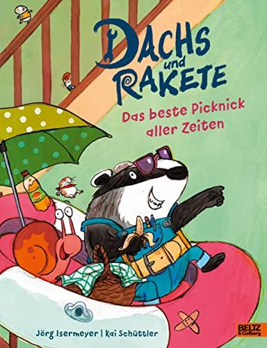 Dachs und Rakete - Das beste Picknick aller Zeiten: Vierfarbiges Bilderbuch (Basis-Bibliothek Unterricht)