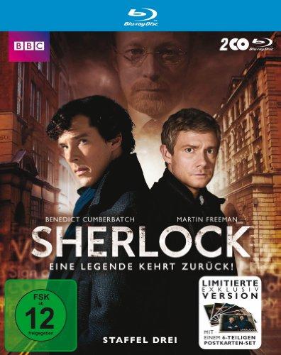 Sherlock - Staffel 3 inklusive Postkartenset (exklusiv bei Amazon.de) [Blu-ray] [Limited Edition]