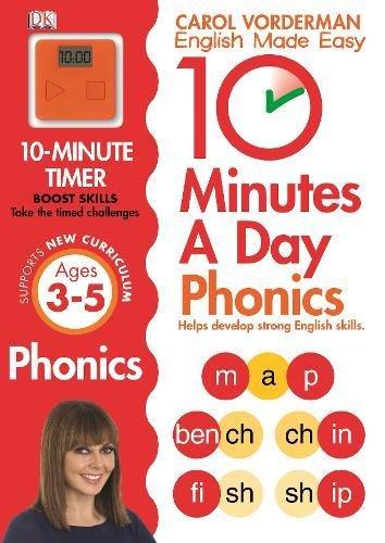 10 Minutes A Day Phonics Ages 5-7 Key Stage 1 (Carol Vorderman's English Made Easy)