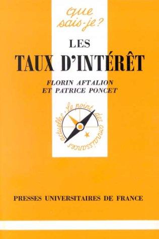 Les Taux d'intérêt