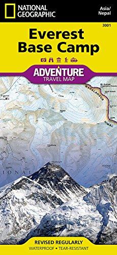 Everest Base Camp, Nepal: Travel Maps International Adventure Map (Adventure Map (Numbered))